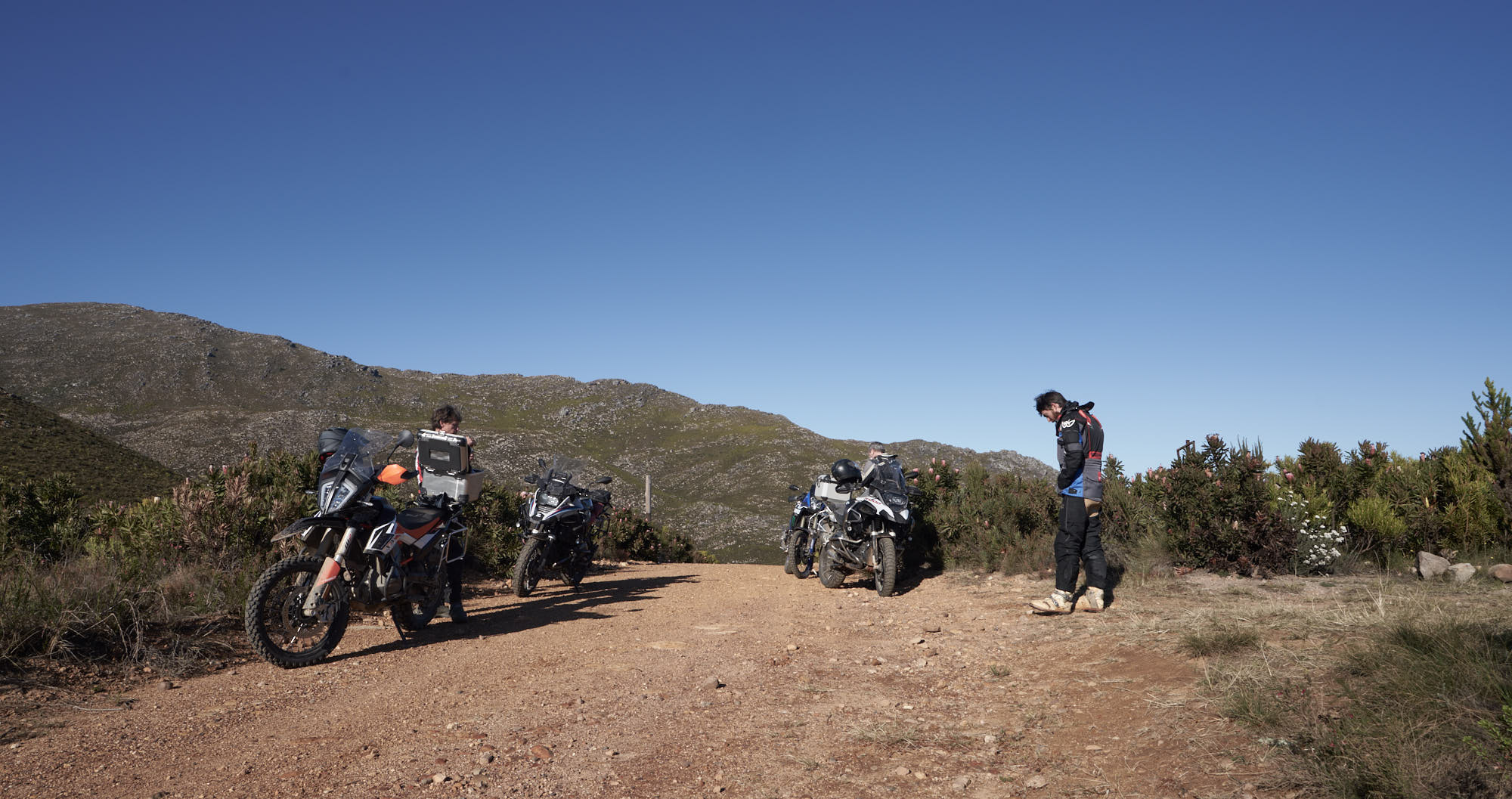 Ascending Gysmanshoek Pass