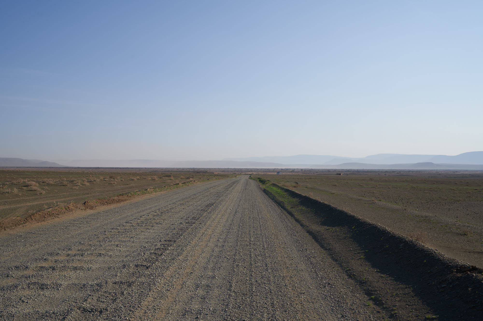 Straight ahead
