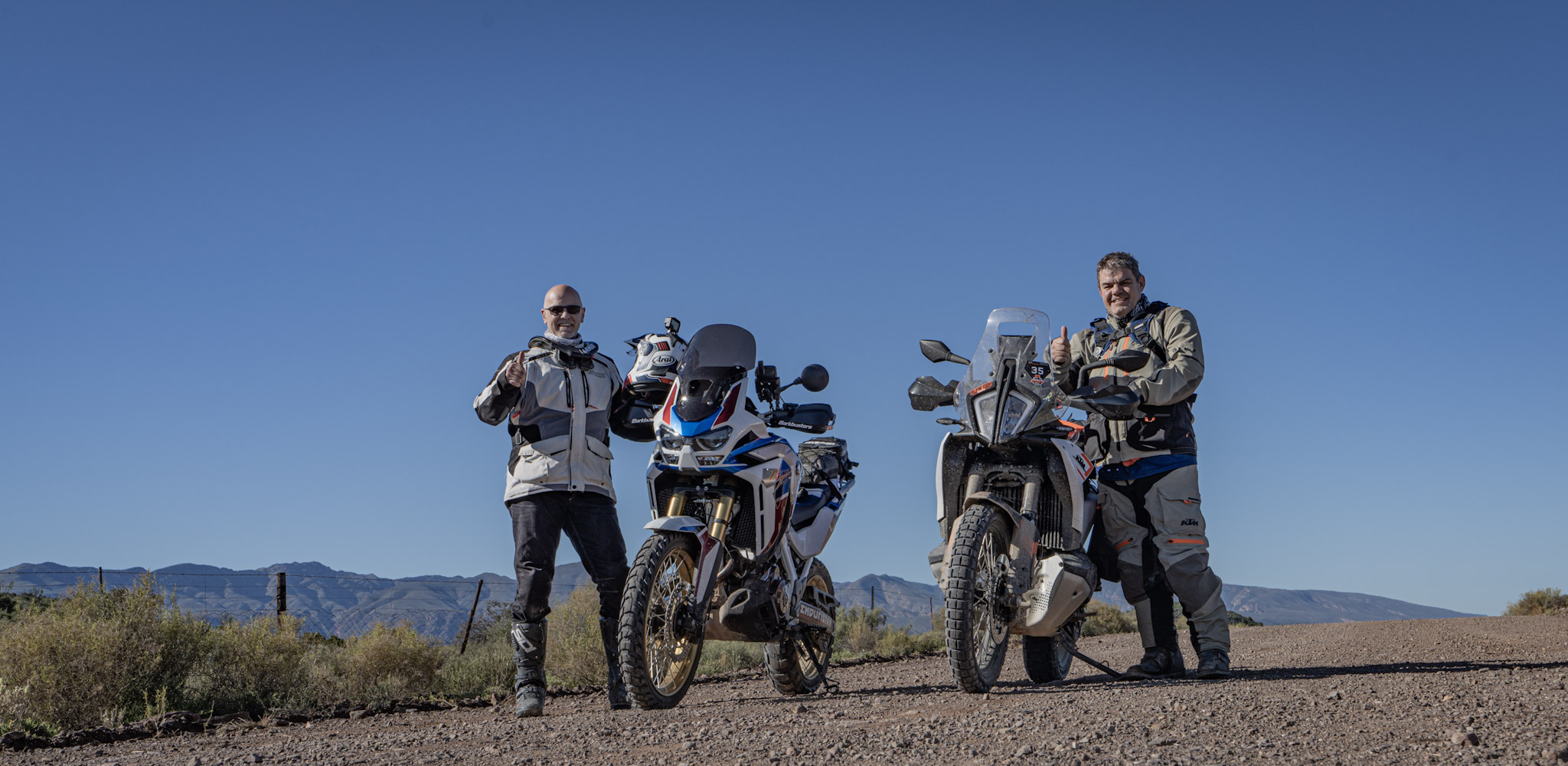Firsr Ride together in South Africa