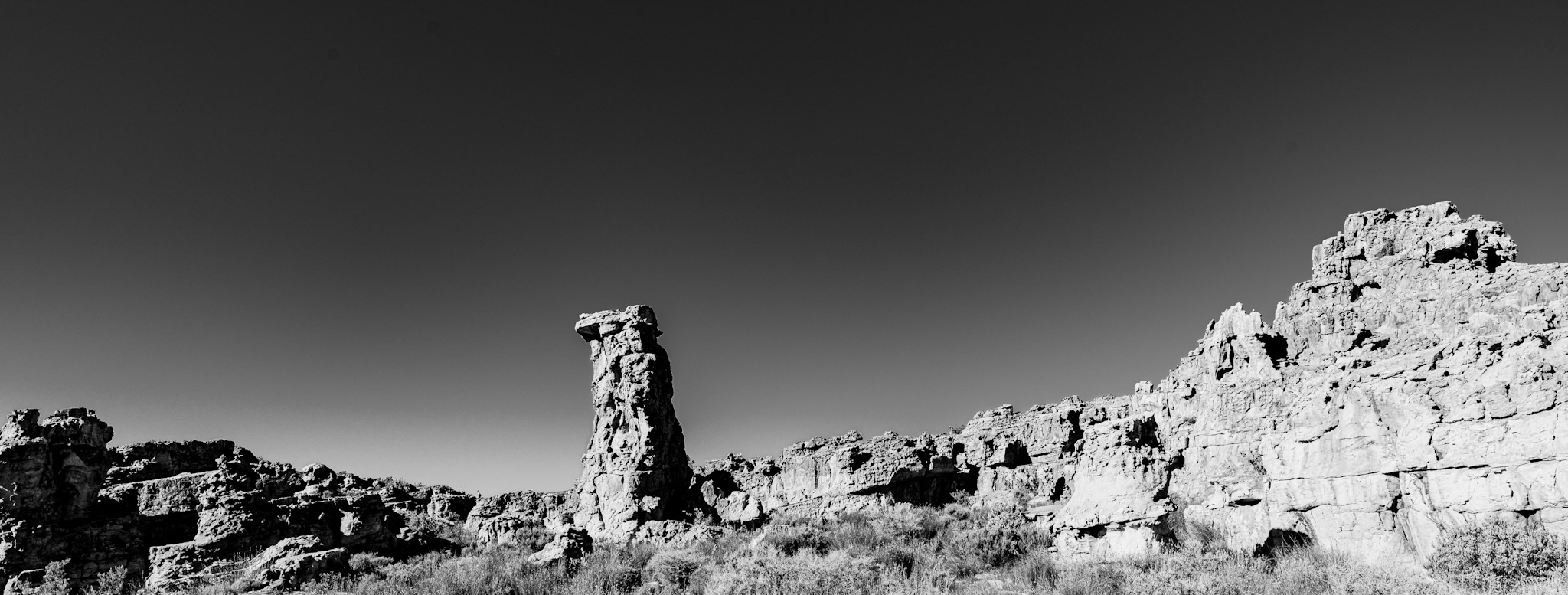 Rock Statue at Treintjiekraal