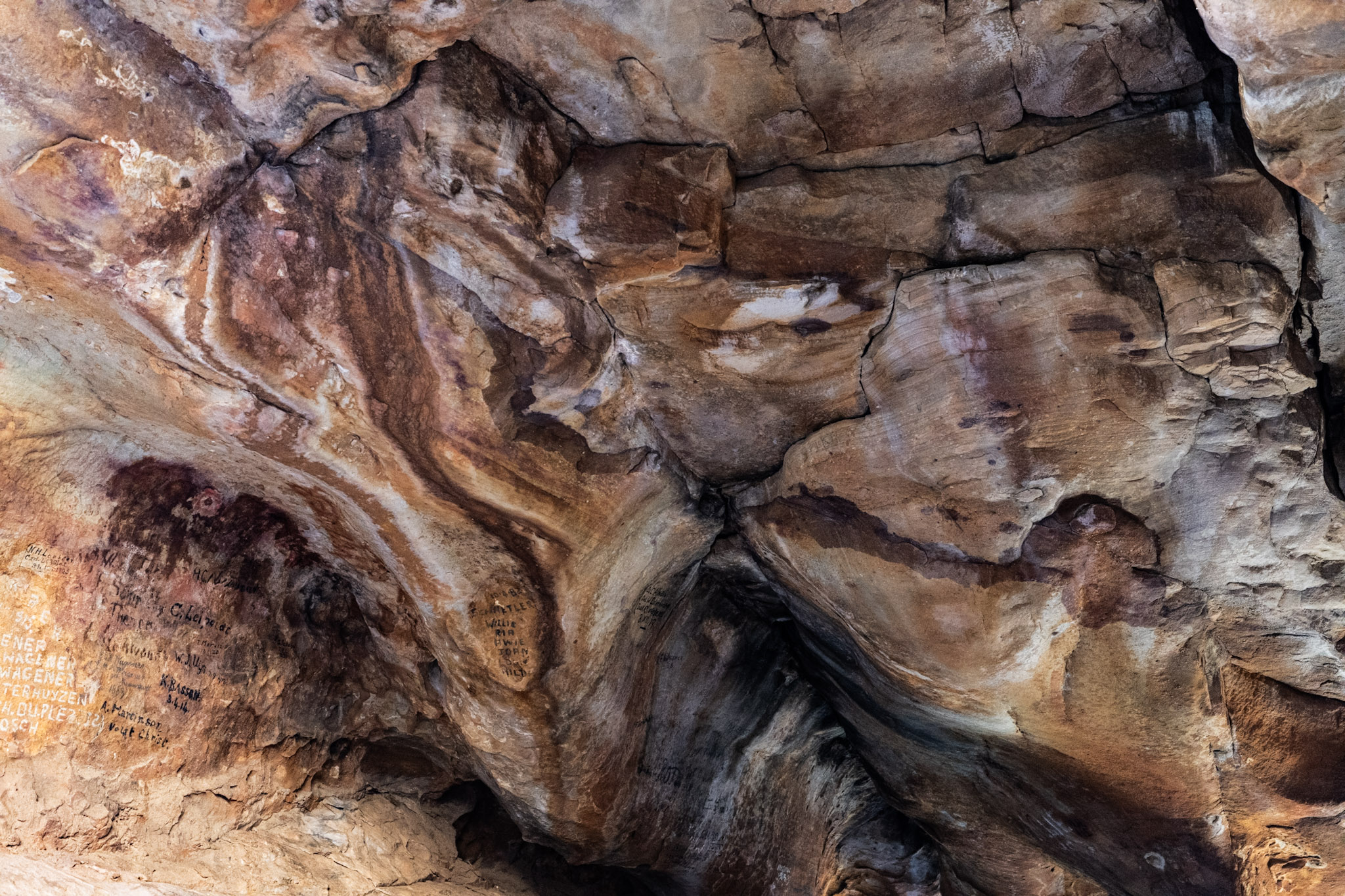 Fossilized Sand-rock patterns