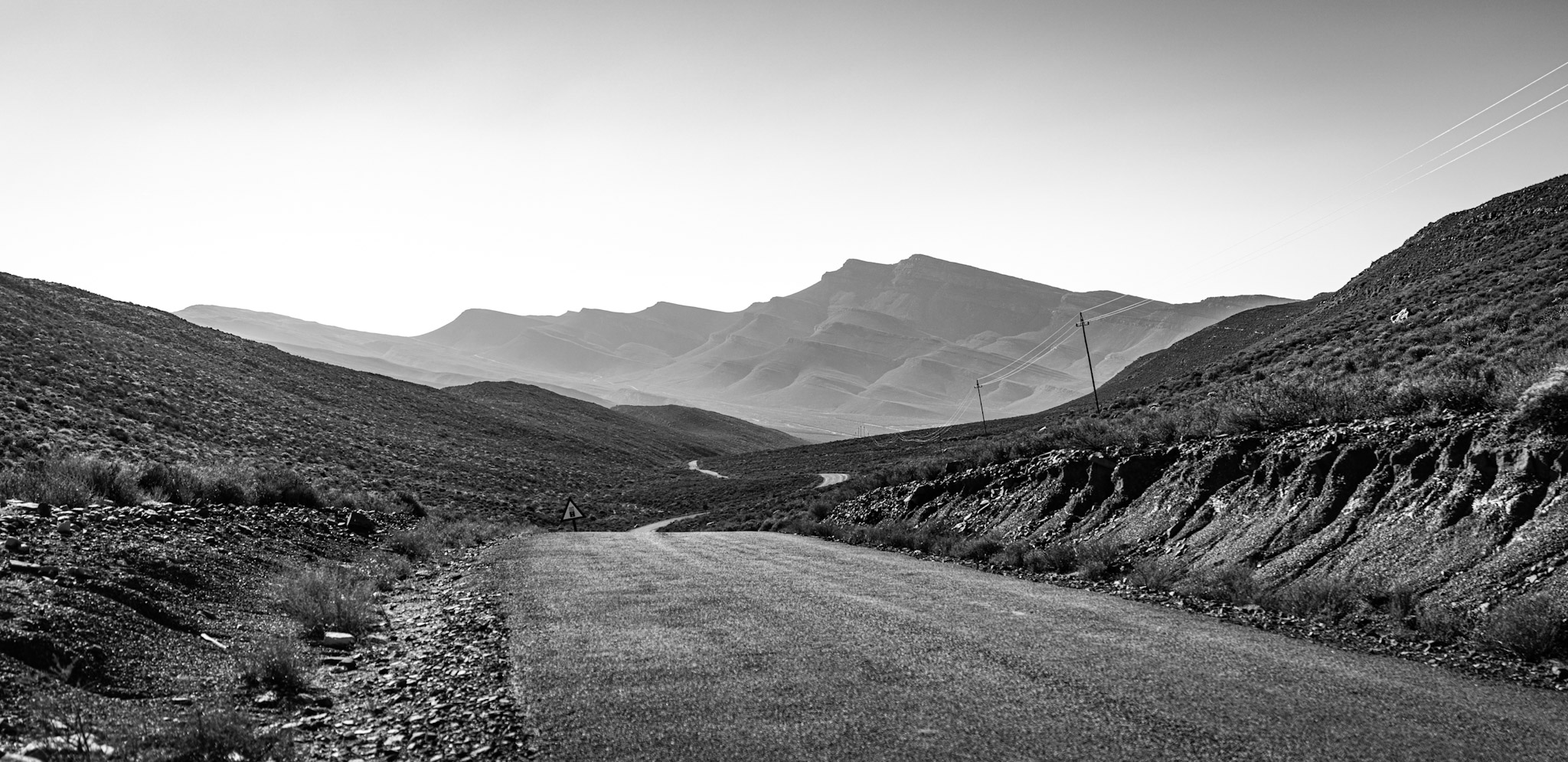 Road into the Cederberg Mountains
