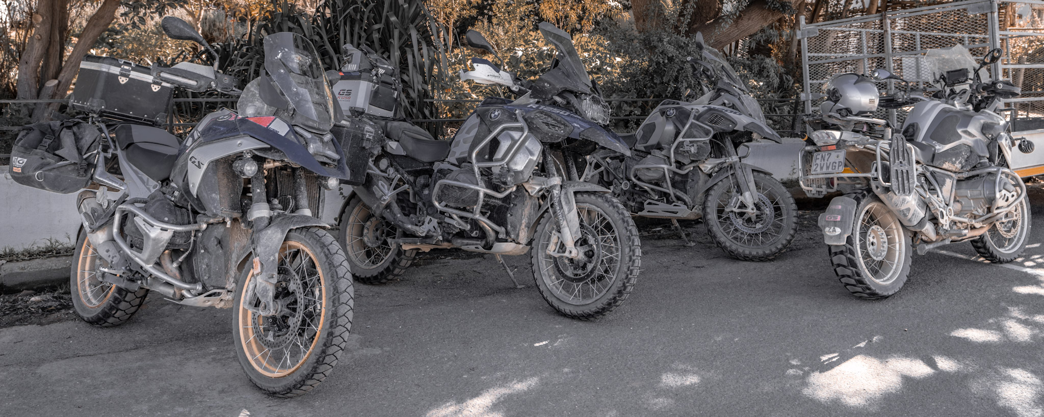 Bikes in Barrydale