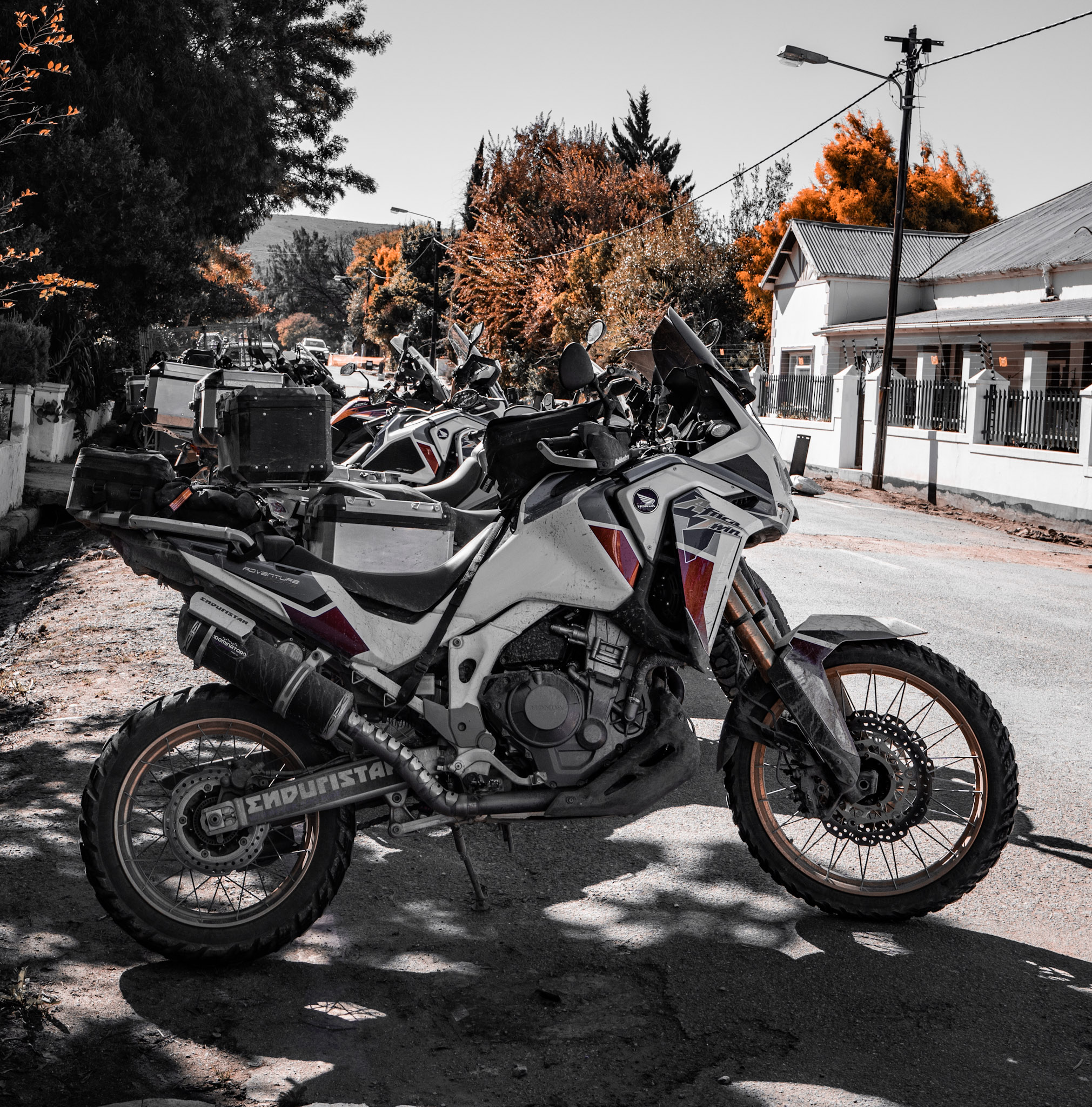 Bikes in Barrydale