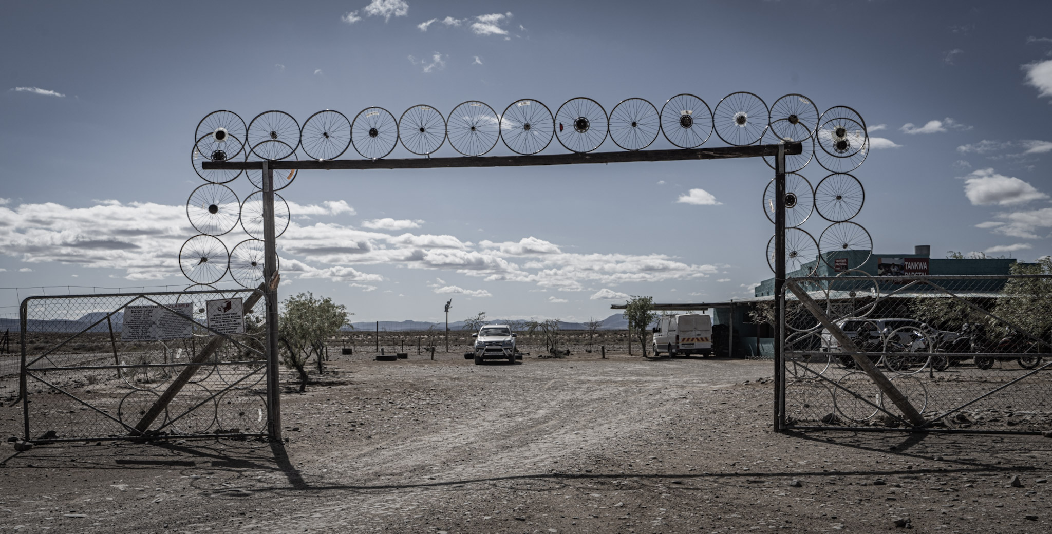 Entrance to Tankwa Padstal