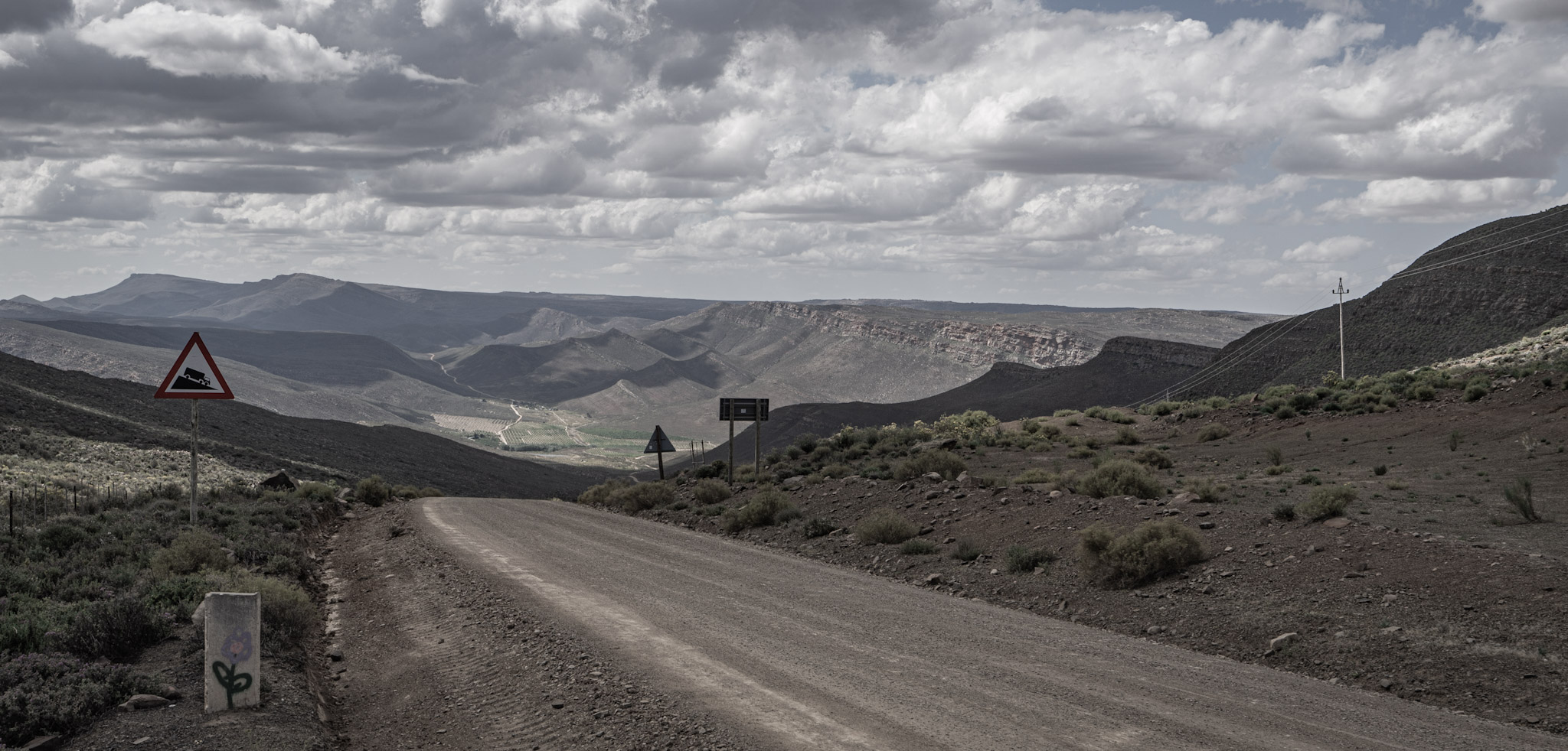 Steep Downhill - Cederberg Mountains