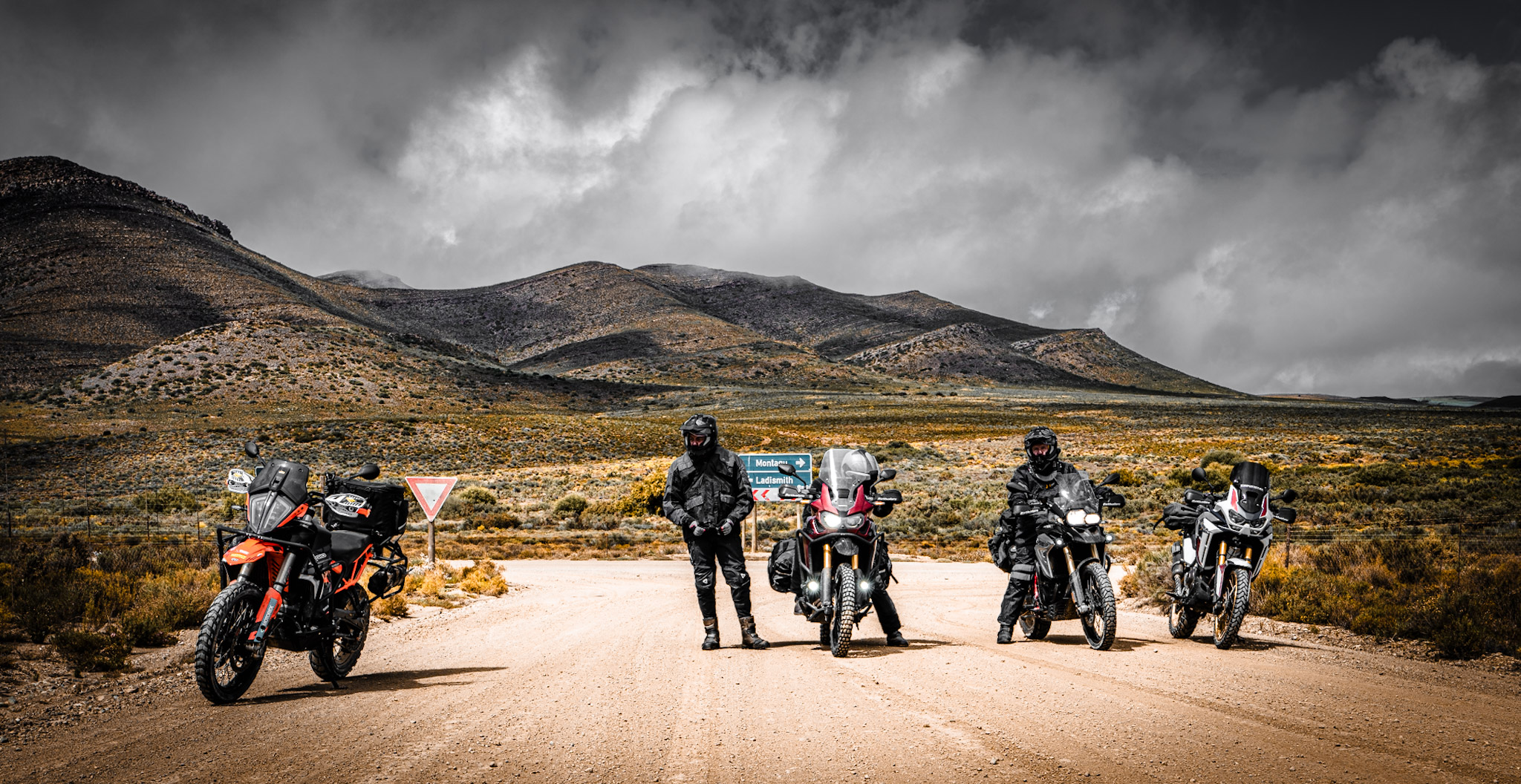 Towards Ladismith and Montagu