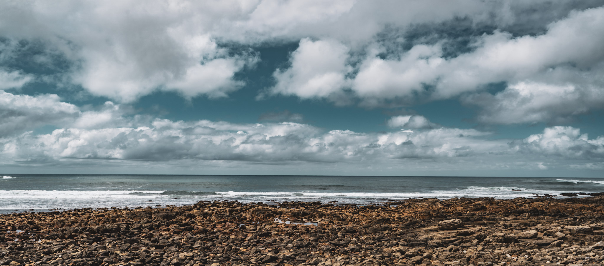 Calm ocean at Jongesnfontein