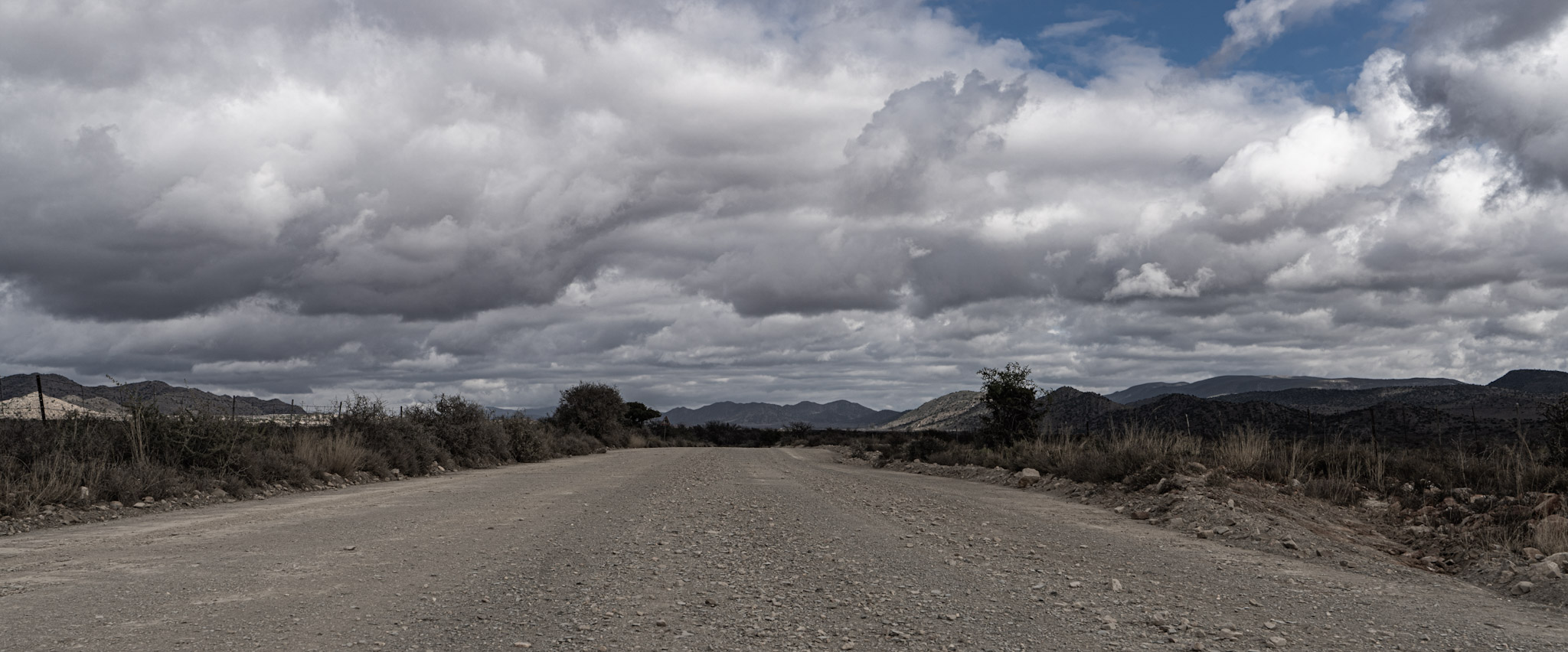 Cloud formations in the Karoo