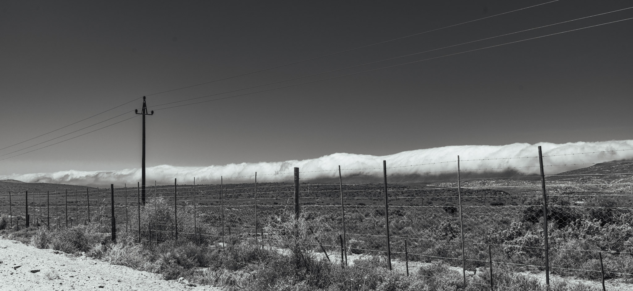 Cloud cover on the Langeberge