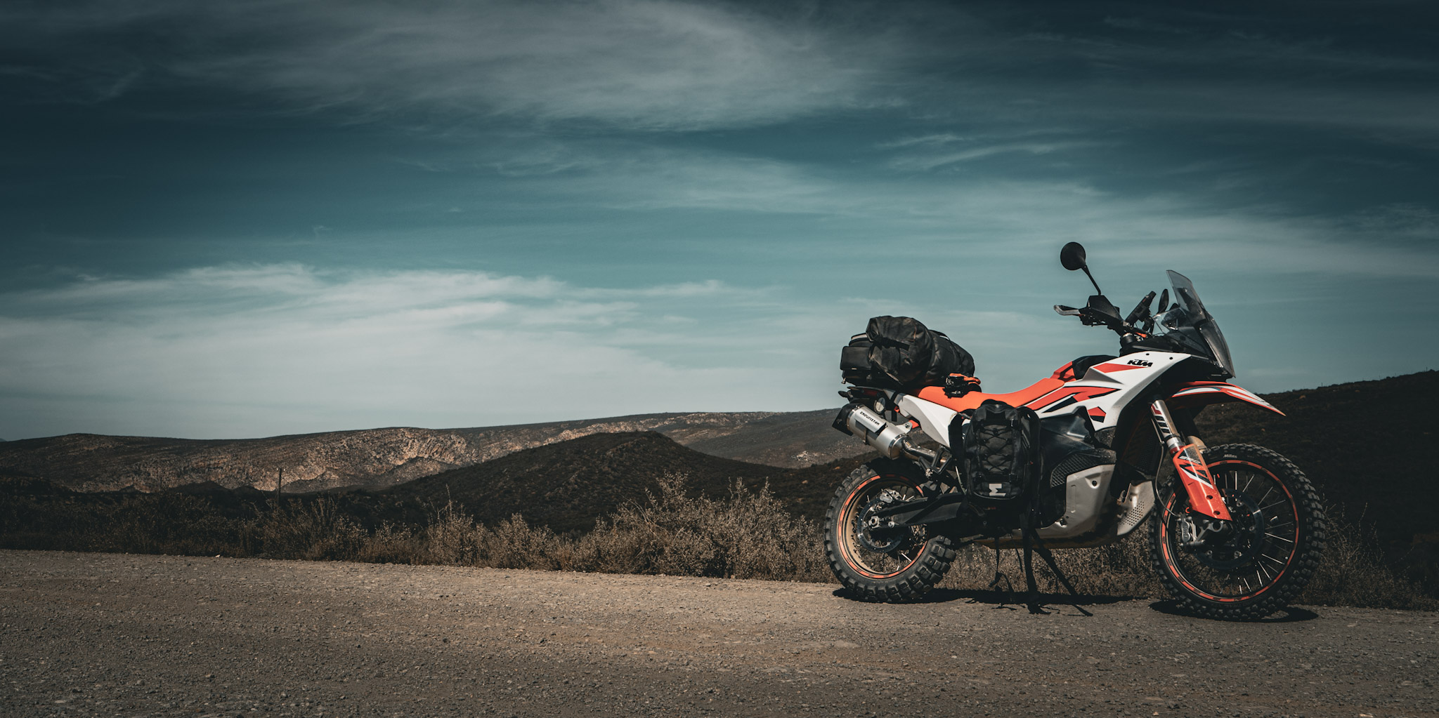 On top of Ouberg Pass