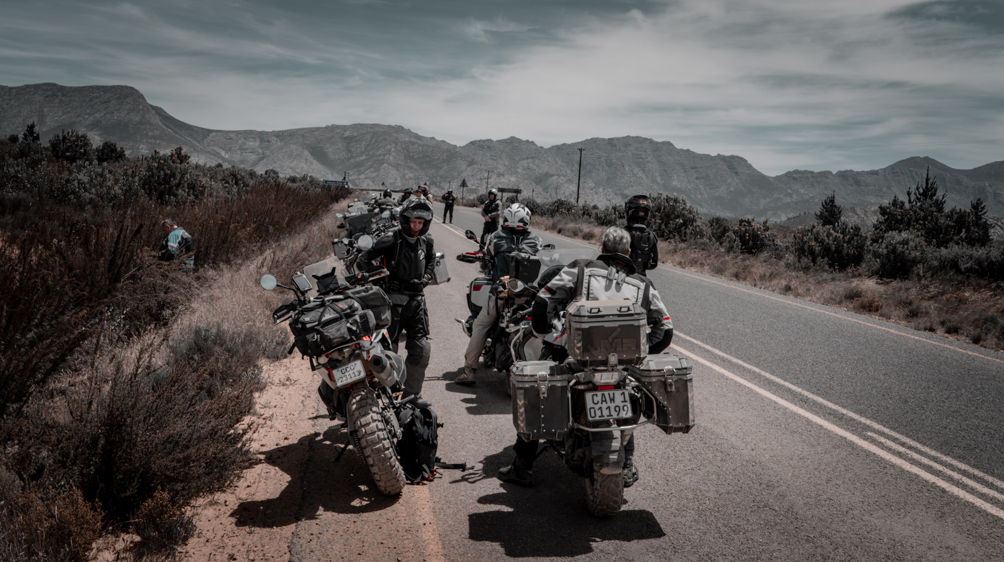 Quick stop near 'Dorp op die Berg'