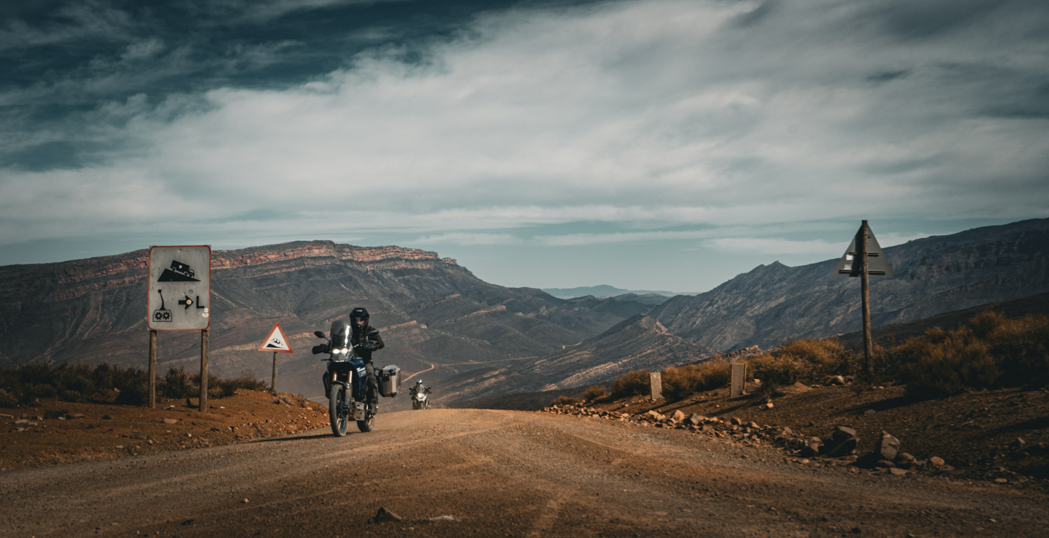 Sarel on his Tenere 700