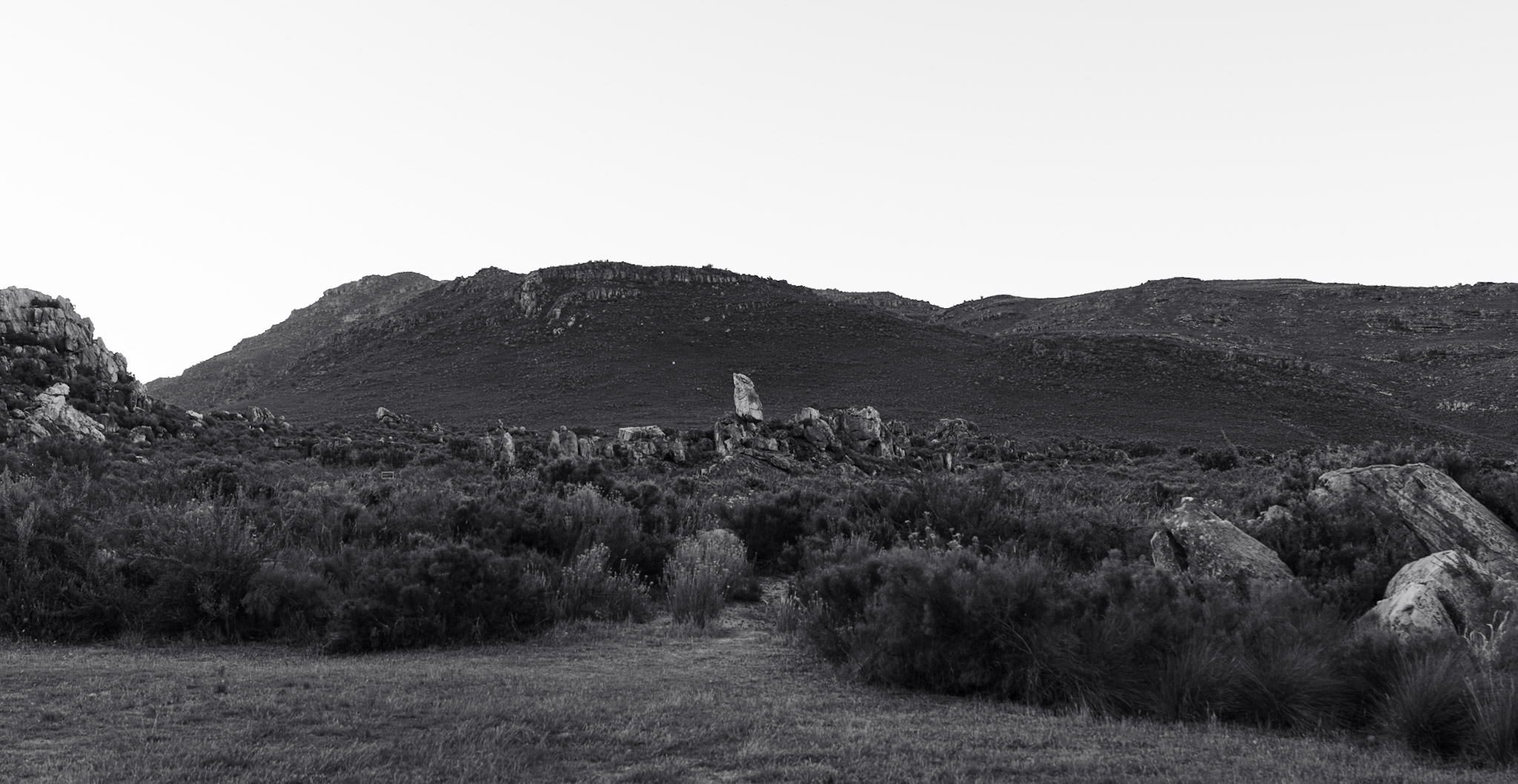 Rock formations at Kromrivier