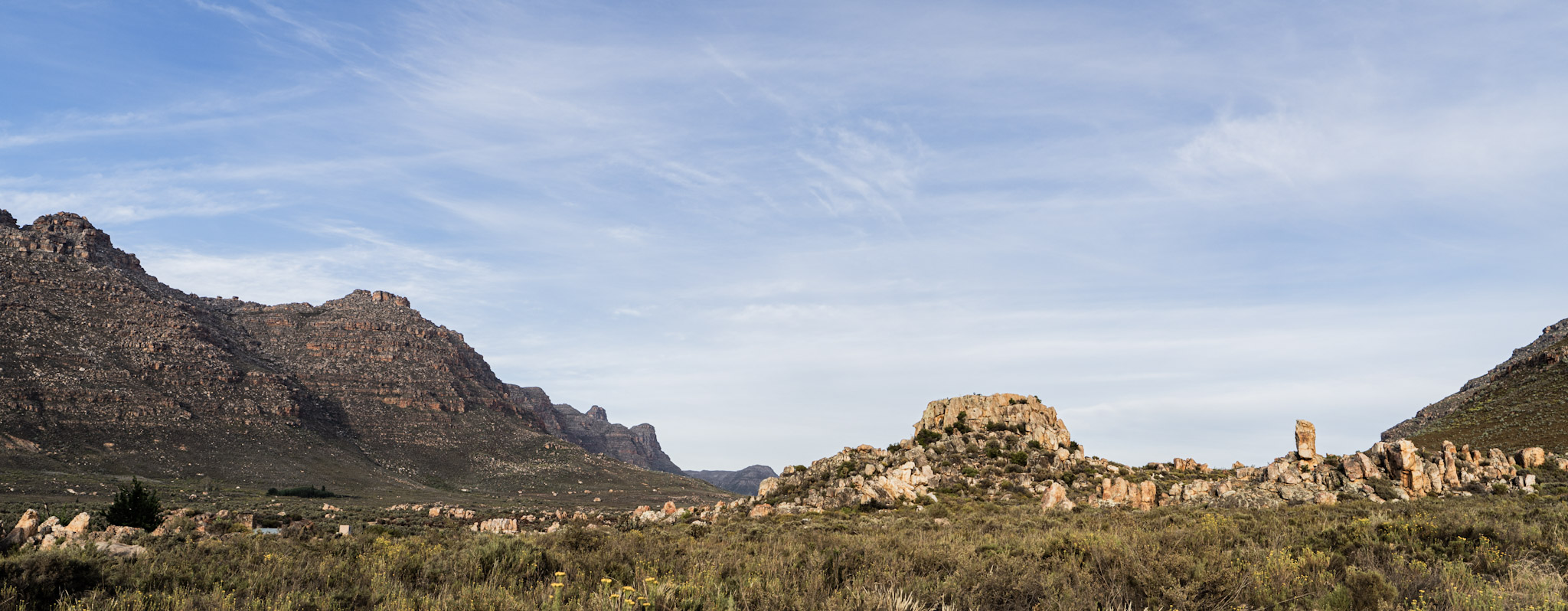 Cederberg mountain views at Kromrivier