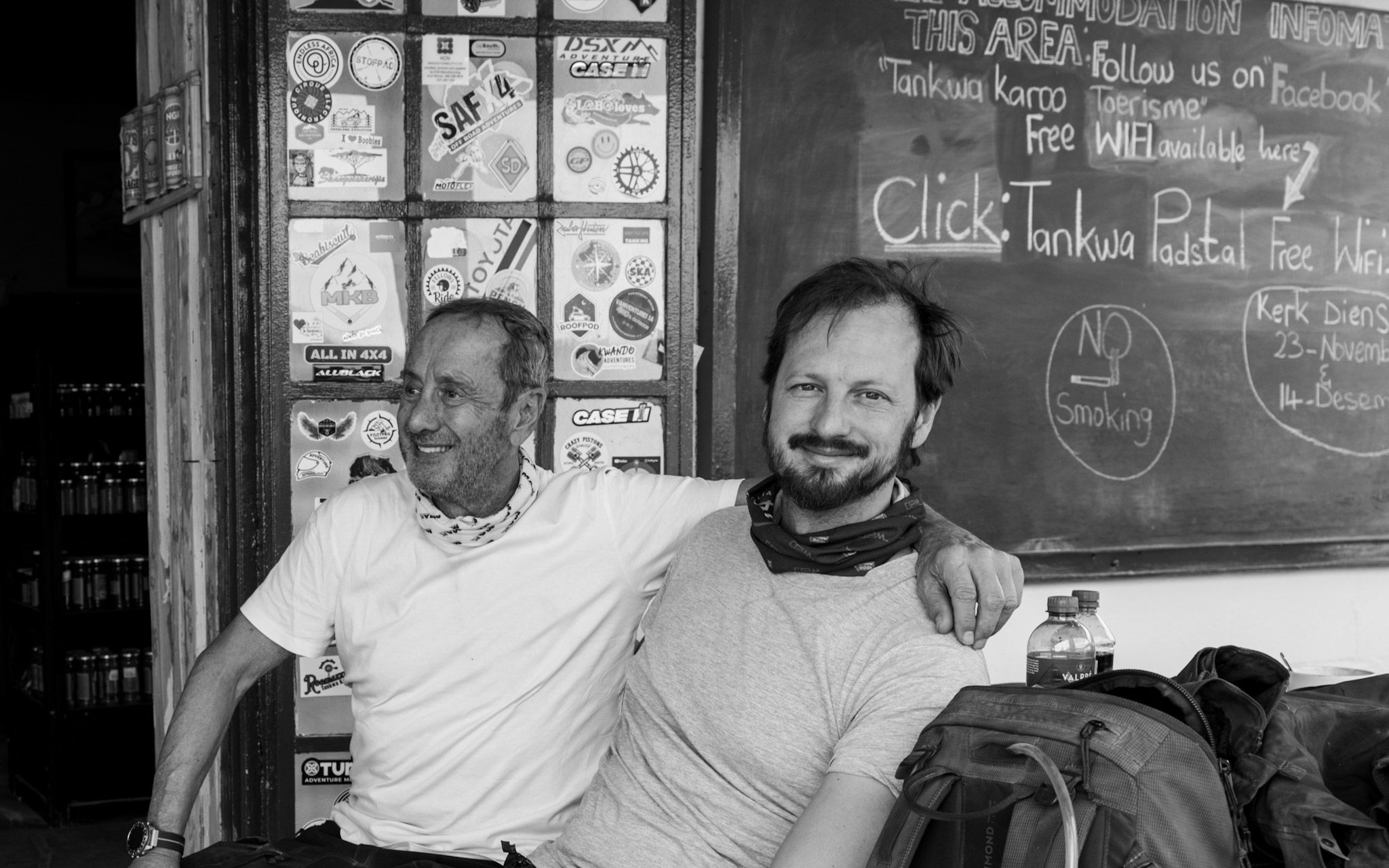 Vincenzo and Enrico at Tankwa Padstal